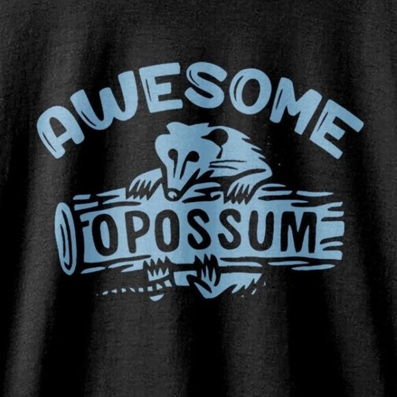 Opossum Awesome Possum Animal Lover Funny Graphic Humor Quote Gift T-Shirt 165 - Picture 2 of 5